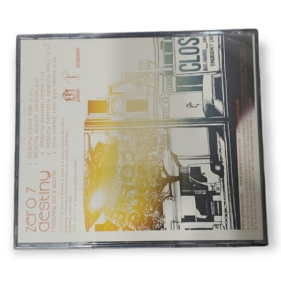 Zero 7 ft. Sia & Sophie - Destiny [Promo CD Maxi-Single] 2001 - Picture 2 of 2